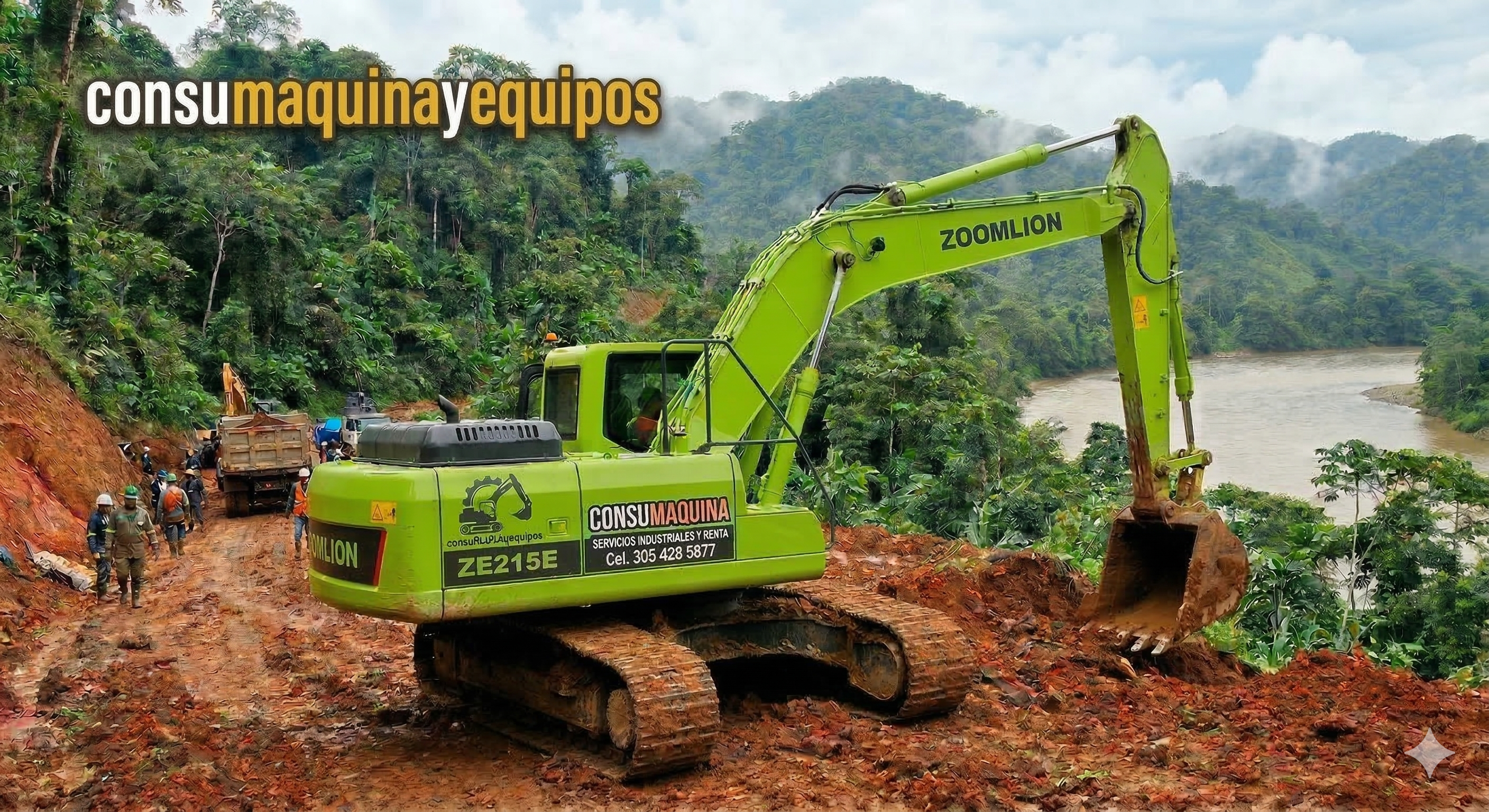 Excavadoras Zoomlion 21 Toneladas: La Mejor Opción para Minería en el Chocó